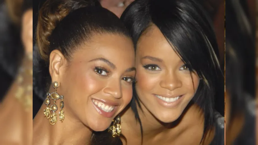Beyonce and Rihanna