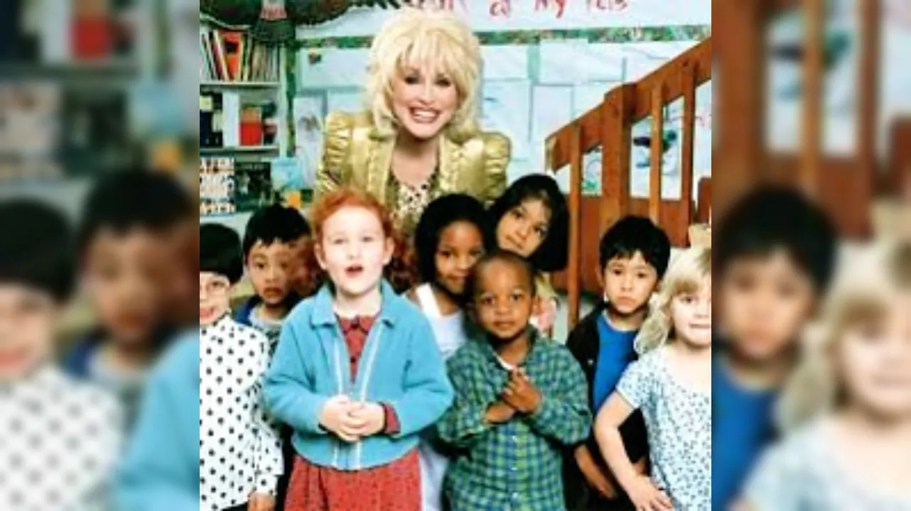 Dolly parton with children