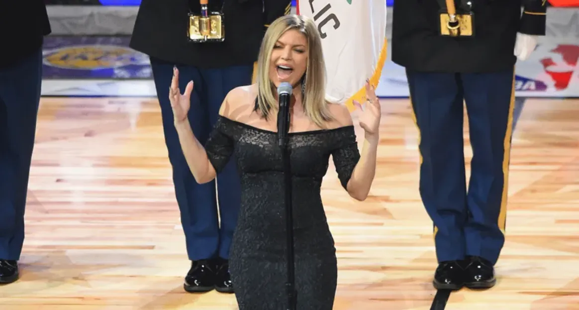 fergie national anthem