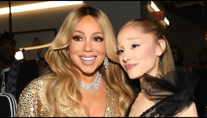 maria carey and ariana grande